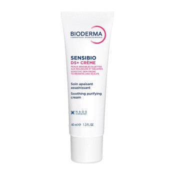 Bioderma Gel Creme Facial Bioderma Sensibio DS+ Antivermelhidão e Antidescamação 40ml