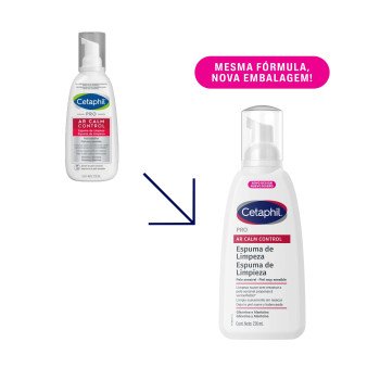 Cetaphil Pro Ar Calm Control 236ml Espuma De Limpeza