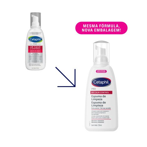 Cetaphil Pro Ar Calm Control 236ml Espuma De Limpeza
