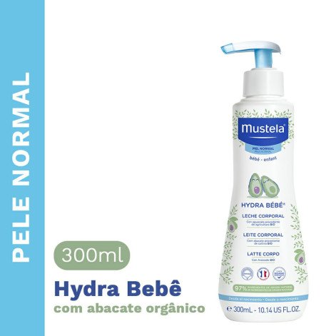 Hidratante Corporal Infantil Mustela Hydra Bebê Com Abacate Orgânico 300ml Hidratante Corporal Infantil Mustela Hydra Bebê Com Abacate Orgânico 300ml