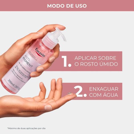 Gel Limpeza Facial e Corporal Esfoliante Eucerin Anti-Pigment 200ml Gel Limpeza Facial e Corporal Esfoliante Eucerin Anti-Pigment 200ml
