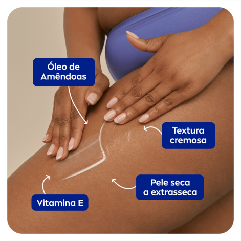 Loção Deo-Hidratante Corporal Nivea Milk Hidratação Profunda Pele Seca 200ml Loção Deo-Hidratante Corporal Nivea Milk Hidratação Profunda Pele Seca 200ml