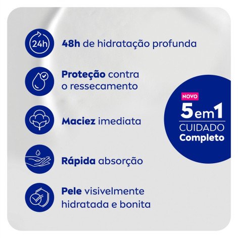 Loção Corporal Nivea Body Hidratante Pele Normal 200ml