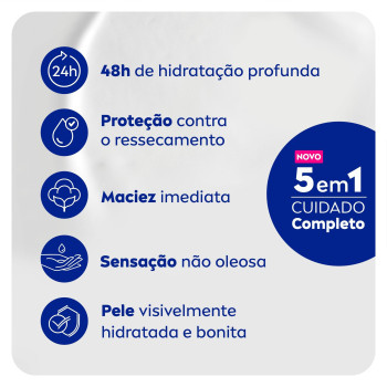 Nivea Loção Hidratante Corporal Soft Milk Hidratação Profunda 200Ml