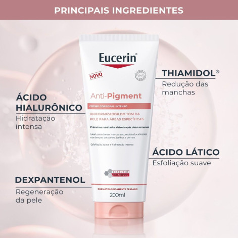 Creme Corporal Eucerin Áreas Específicas Anti-Pigment 200Ml