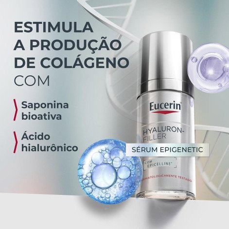 Sérum Facial Anti-idade Eucerin Hyaluron-Filler Epigenetic 30ml Sérum Facial Anti-idade Eucerin Hyaluron-Filler Epigenetic 30ml