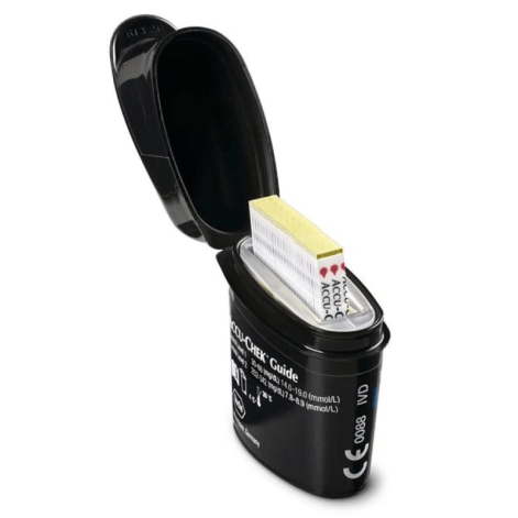 Tiras para Controle de Glicemia Accu-Chek Guide 25 Unidades