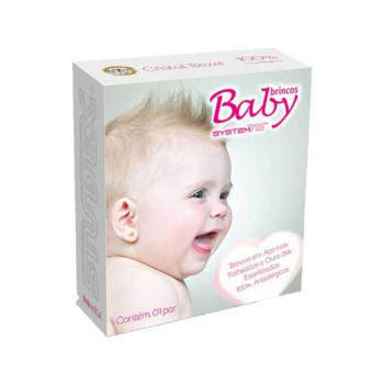 Brincos Antialérgico Studex Baby System 75 com 1 Par Brincos Antialérgico Studex Baby System 75 com 1 Par