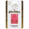 Brinco Antialérgico Studex Classic Bezel Cristal Médio Dourado
