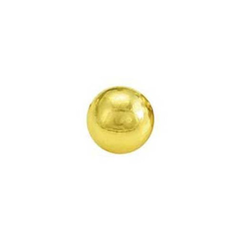 Brinco Antialérgico Studex Classic Bolinha Pequena Dourado