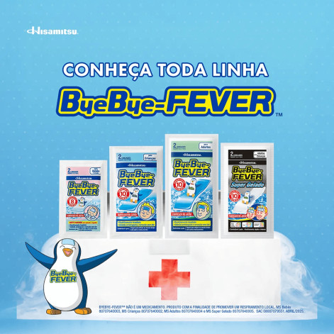 Adesivo para Febre Bye Bye Fever Adulto 2 unidades