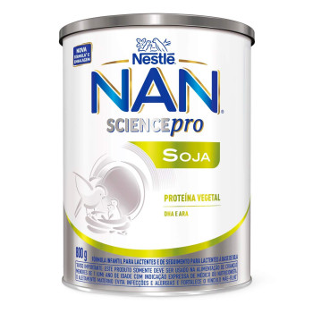 Fórmula Infantil NAN SciencePro Soja Sem Lactose 800g