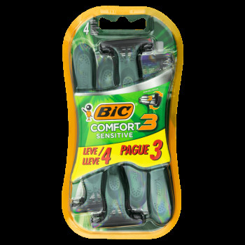 Aparelho Bic Confort3 P Sensiv L4P3