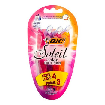 Aparelho de Depilar Bic Soleil Color L4 P3