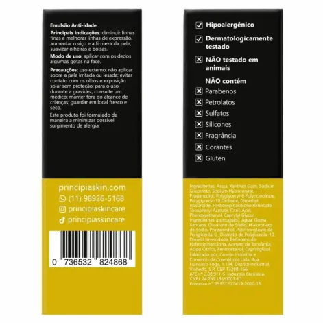 Emulsão 2% Granactive Retinóide Principia Skincare Gr-2 com 30ml
