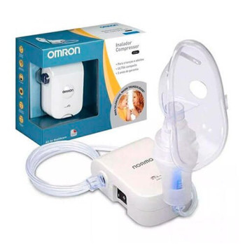 Inalador e Nebulizador Compressor Omron Elite NE-C803 1 unidade