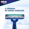 Aparelho de Depilar Gillette Prest3 Ugrip C/2Un