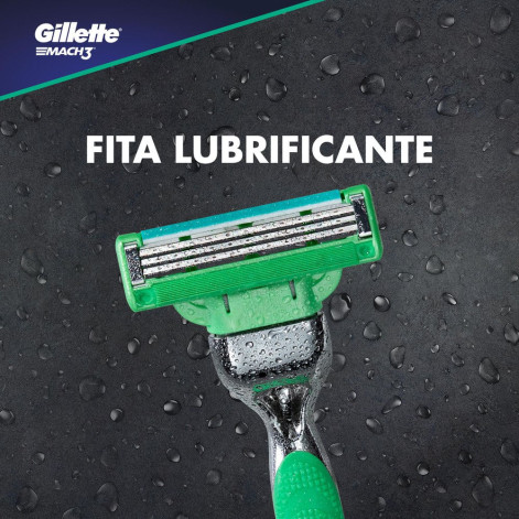 Carga De Aparelho Para Barbear Gillette Mach3 Sensitive Leve 4 Pague 3 Unidades Carga De Aparelho Para Barbear Gillette Mach3 Sensitive Leve 4 Pague 3 Unidades