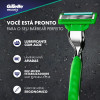 Carga De Aparelho Para Barbear Gillette Mach3 Sensitive Leve 4 Pague 3 Unidades Carga De Aparelho Para Barbear Gillette Mach3 Sensitive Leve 4 Pague 3 Unidades