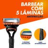 Carga Gillette Fusion 5 Com 4 Unidades Carga Gillette Fusion 5 Com 4 Unidades