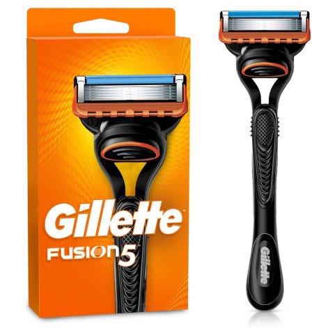 Aparelho de Barbear Gillette Fusion5 + 1 Cartucho Aparelho de Barbear Gillette Fusion5 + 1 Cartucho