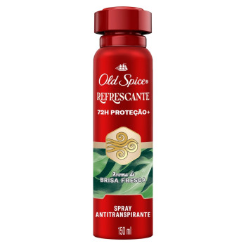 Desodorante Antitranspirante Old Spice Aerossol  Refrescante 150ml