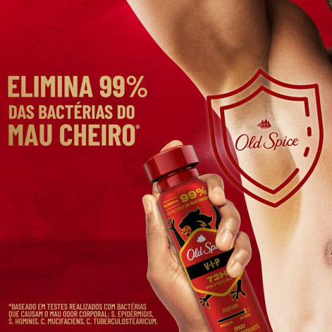 Desodorante Antitranspirante Spray Old Spice Vip 150ml Desodorante Antitranspirante Spray Old Spice Vip 150ml