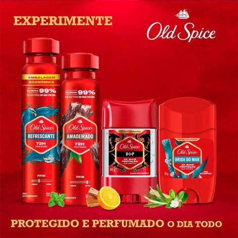 Desodorante Antitranspirante Aerossol Masculino Old Spice Cítrico 150ml