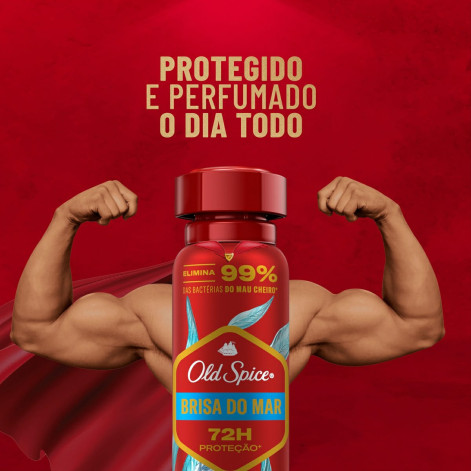 Desodorante Antitranspirante Spray Old Spice Brisa do Mar 150ml Desodorante Antitranspirante Spray Old Spice Brisa do Mar 150ml