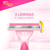 Aparelho de Depilar Feminino Gillette Prestobarba Ultragrip 2 Unidades