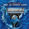 Carga Para Aparelho De Barbear Gillette Mach3 4 unidades Carga Para Aparelho De Barbear Gillette Mach3 4 unidades