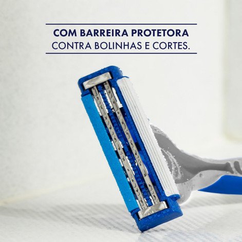 Aparelhos Descartáveis para depilação Gillette Corpo 4 unidades Aparelhos Descartáveis para depilação Gillette Corpo 4 unidades