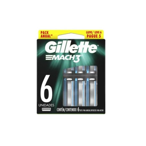 Lamina Gillette M3 Carga Lv6Pg5