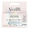 Carga para Aparelho de Depilação Gillette Venus para Área Íntima 2 Unidades Carga para Aparelho de Depilação Gillette Venus para Área Íntima 2 Unidades