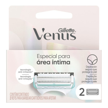 Carga para Aparelho de Depilação Gillette Venus para Área Íntima 2 Unidades