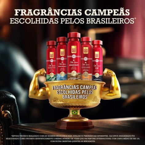Desodorante Antitranspirante Old Spice Aerossol  VIP 250ml