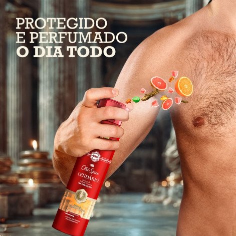 Desodorante Antitranspirante Old Spice Aerossol Lendário 250 ml