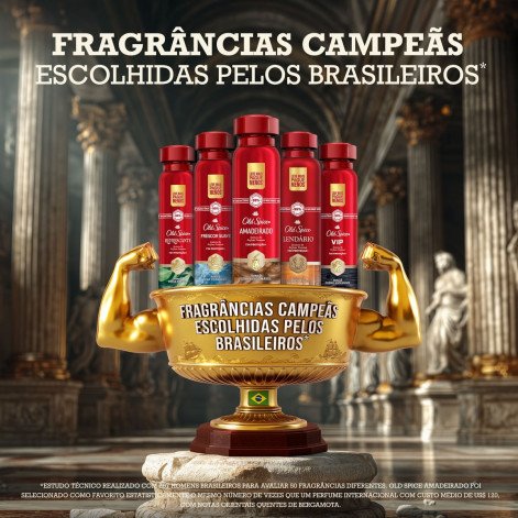 Desodorante Antitranspirante Old Spice Aerossol Lendário 250 ml