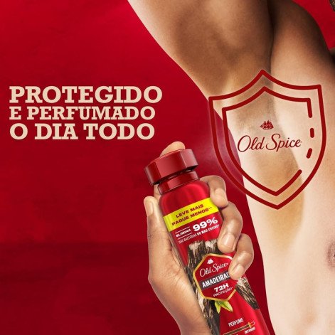 Desodorante Aerosol Old Spice Amadeirado 250ML Desodorante Aerosol Old Spice Amadeirado 250ML