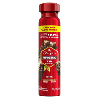 Desodorante Aerosol Old Spice Amadeirado 250ML