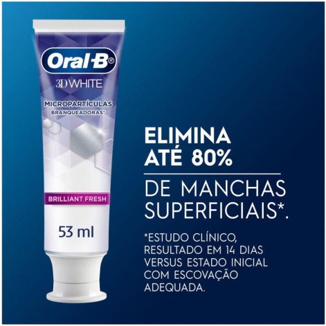 Pack Creme Dental Oral B 3D White