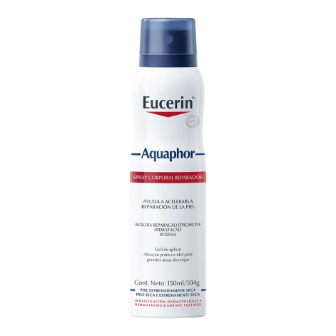 Spray Corporal Reparador Eucerin Aquaphor Reparação Intensiva 150ml Spray Corporal Reparador Eucerin Aquaphor Reparação Intensiva 150ml