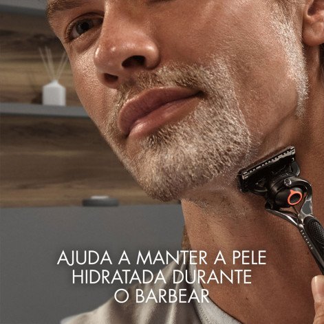 Gel de Barbear 2 em 1 Gillette Fusion Proglide Hidratante 200ml