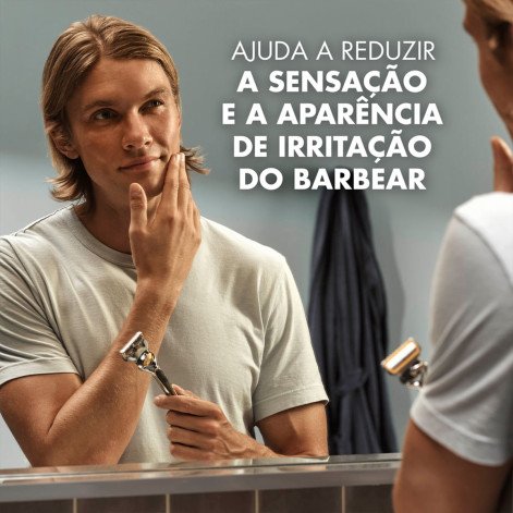 Gel de Barbear 2 em 1 Gillette Fusion Proglide Hidratante 200ml