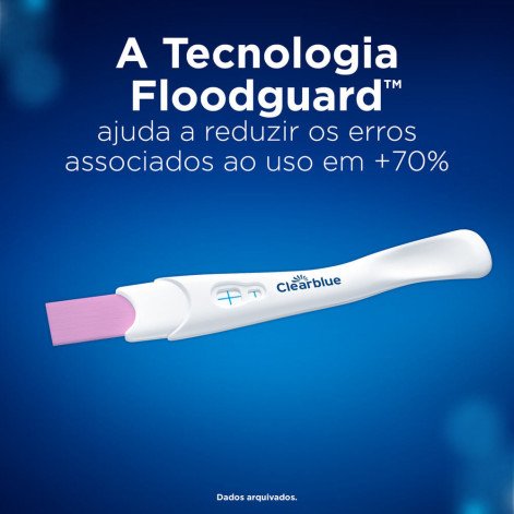 Teste de Gravidez Clearblue Detecção Rápida 2 Unidades