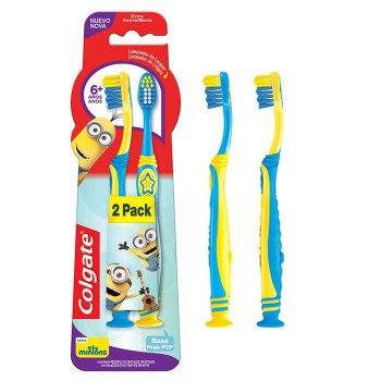 Pack Escova Inf Colg Smile 6+ Minion C2(Clg
