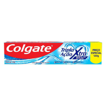 Creme Dental Colg Trip Acao Xtra Wht 120G(Clg