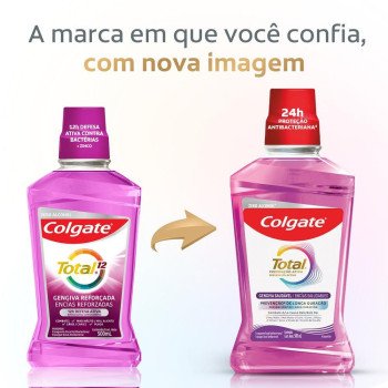 Enxaguante Bucal Colg T12 Gengiva Ref 500ML(Clg