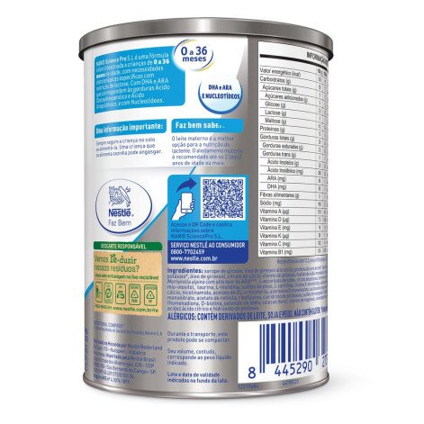 Fórmula Infantil Nan Science Pro S.L - 400g