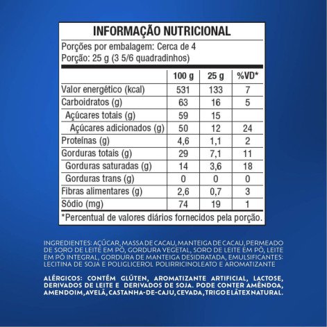 Choc Lacta Rech Sonho Valsa 98Gr